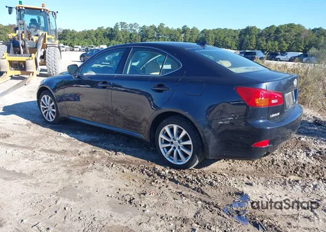 2007 Lexus Is 250 z USA, uszkodzony, nr VIN JTHCK262872019839